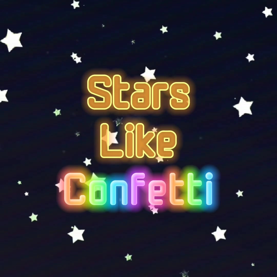 Stars Like Confetti
