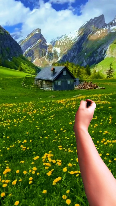 Hand transition 