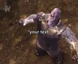 Thanos meme