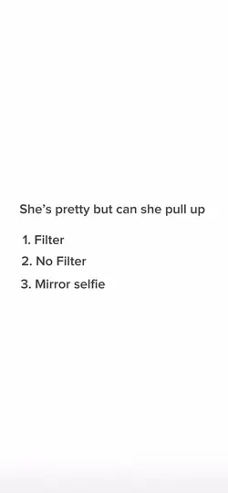 She’s pretty but…