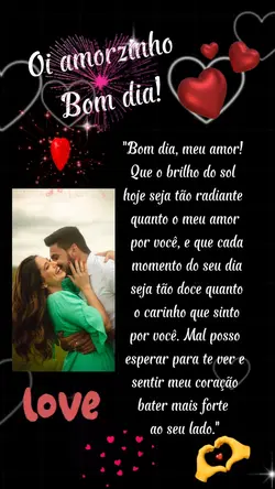 Bom dia Amorzinho