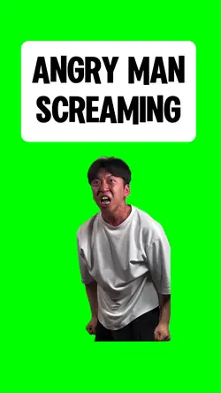 ANGRY MAN SCREAMING 
