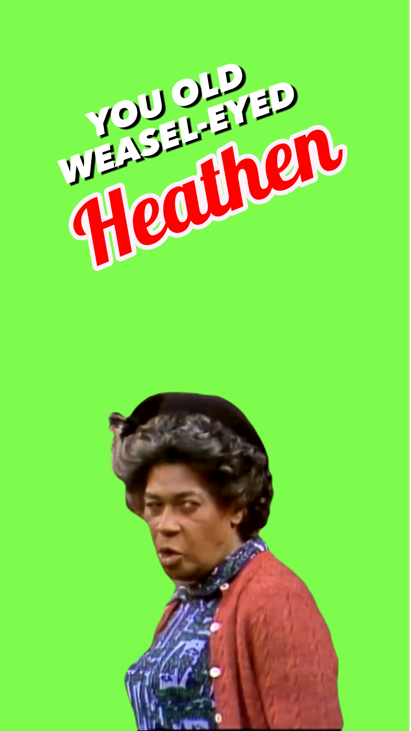 WEASELEYED HEATHEN