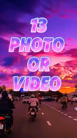 13 photo or video 