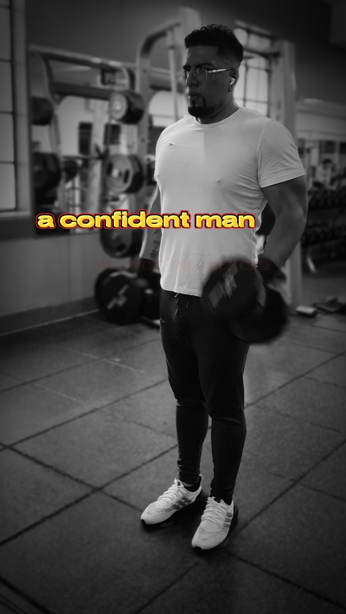 ¡Un hombre seguro!