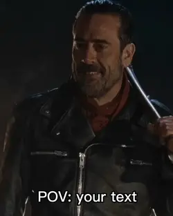 Free negan edit