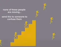 moving illusion