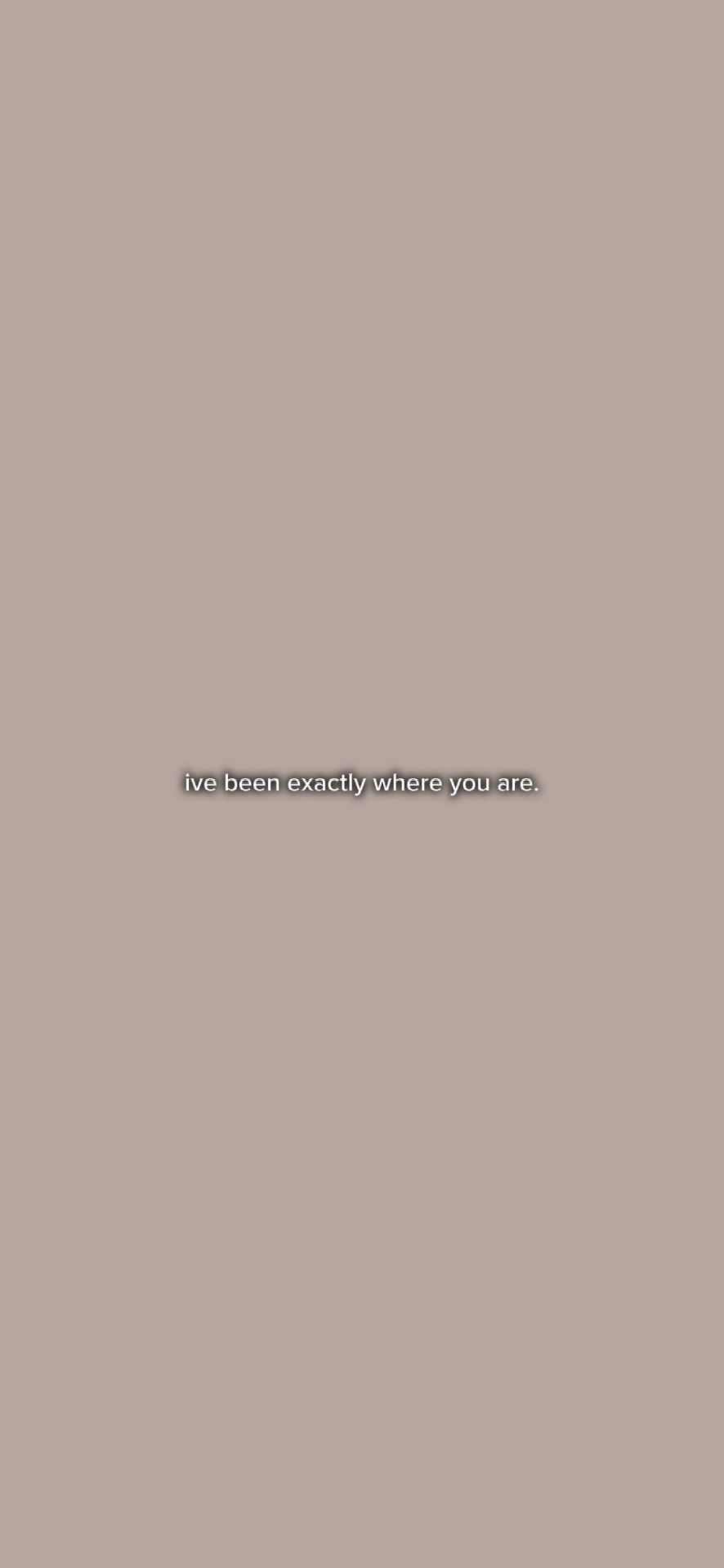 where you are.