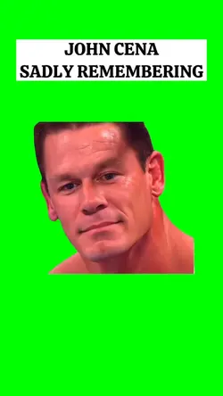 JOHN CENA SADLY