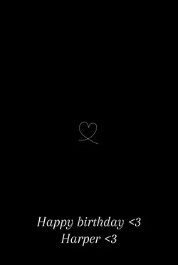 happy birthday <3 