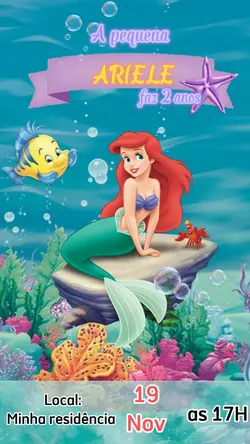 Convite sereia