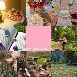 she's born in march🌸