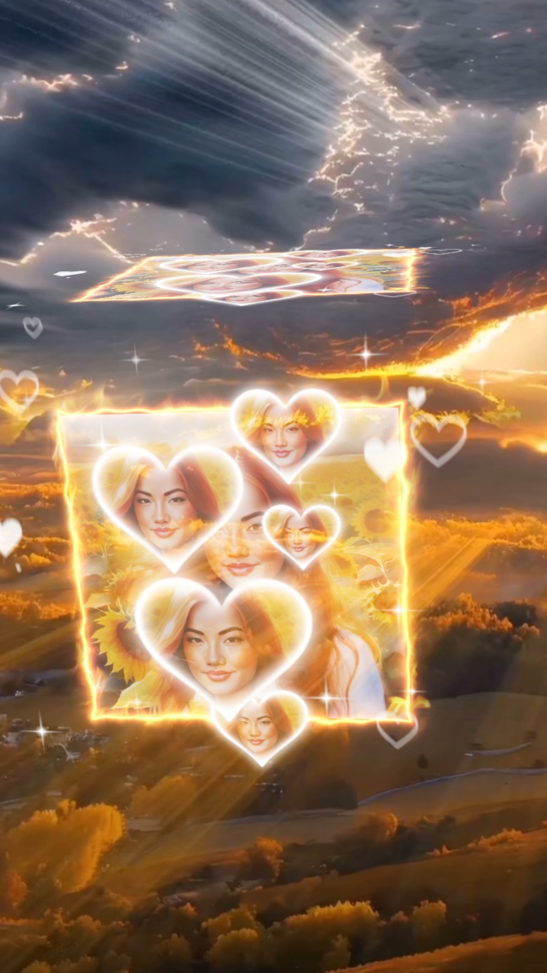 SUNRISE HEARTS PIC❤️