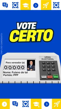 Para vereador (a)
