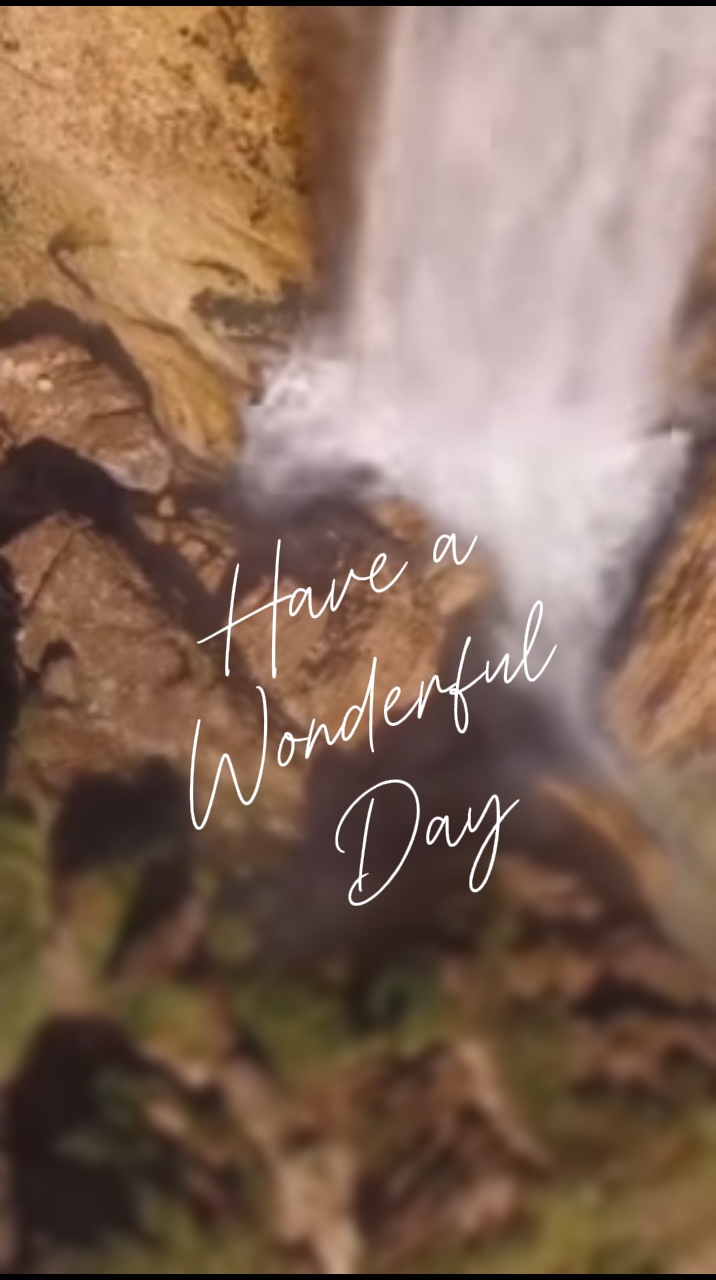 Have a wonderful da
