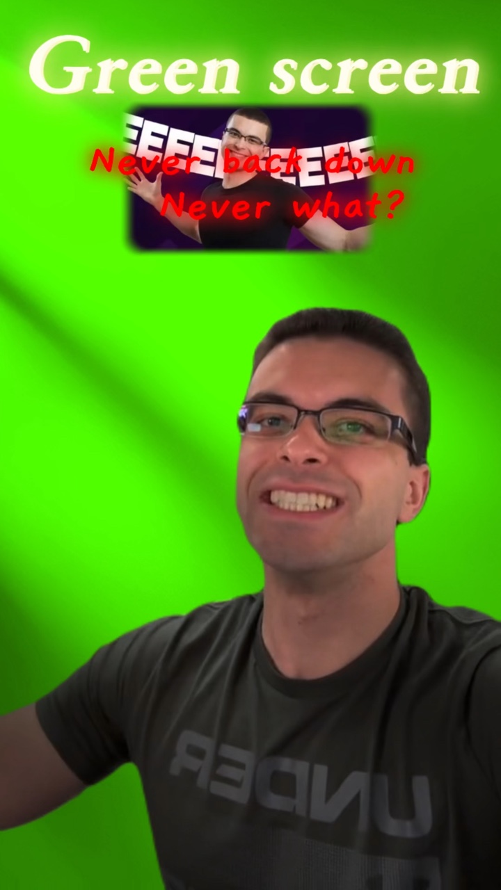 Never back down 💪