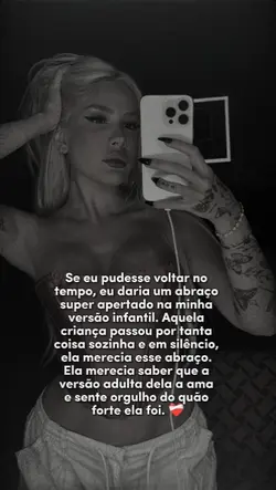 Ela merecia...