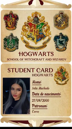Card Harry Potter
