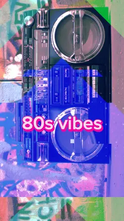 80s vibes 