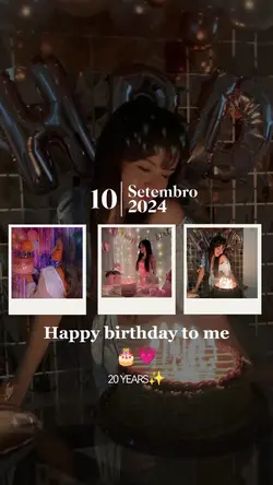 happy birthday to me