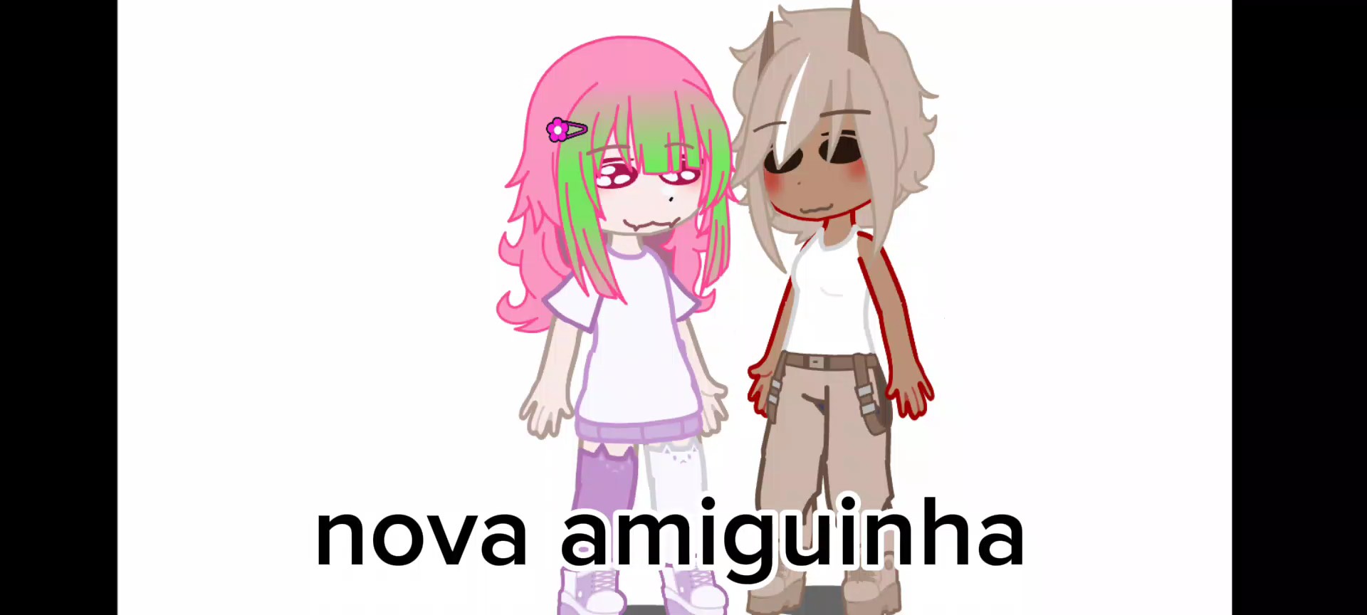 vídeo com duas amigu