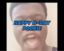 happy bday pookie๐ฅฐ