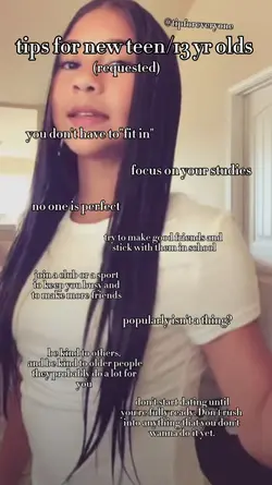 tip 4 new teens
