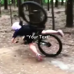 Bike meme(your text)