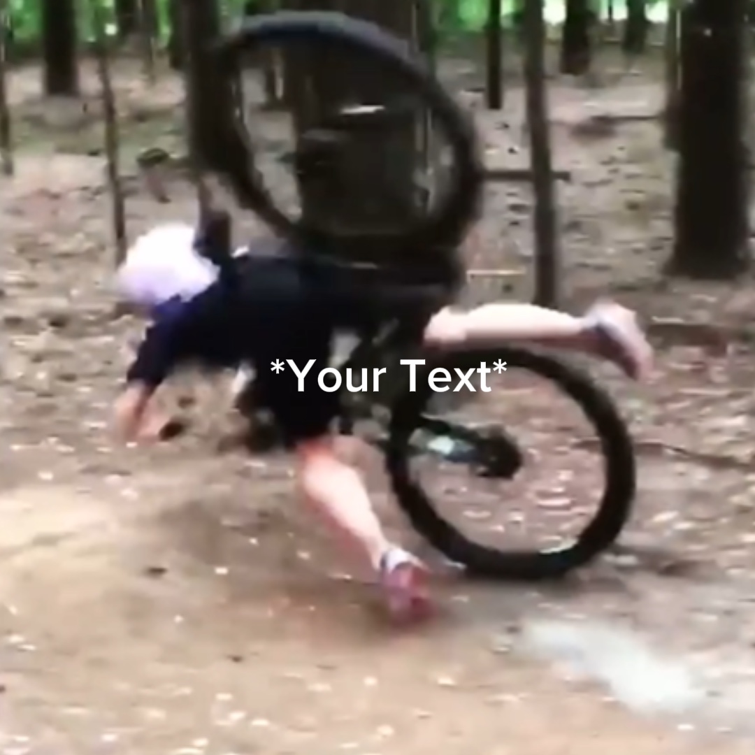 Bike meme(your text)