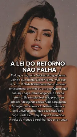 A lei do retorno