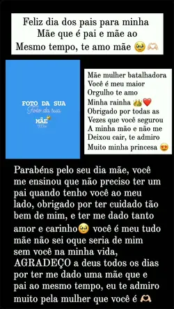 para minha mãe 