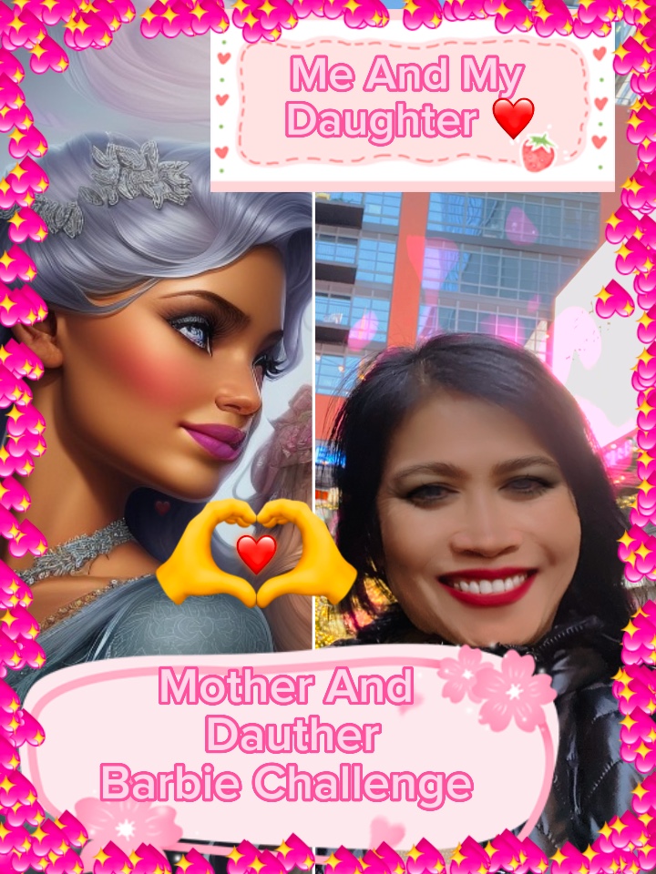 Madre e hija Barbi
