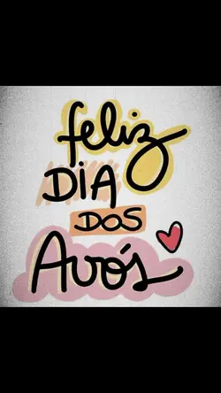 feliz dia dos avós 