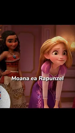 Moana e rapunzel