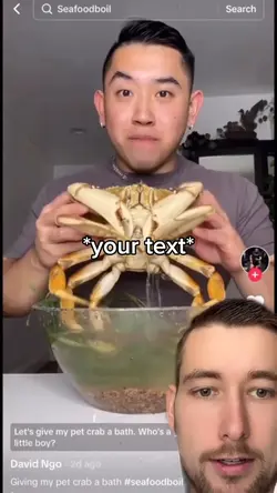 Crab bath meme