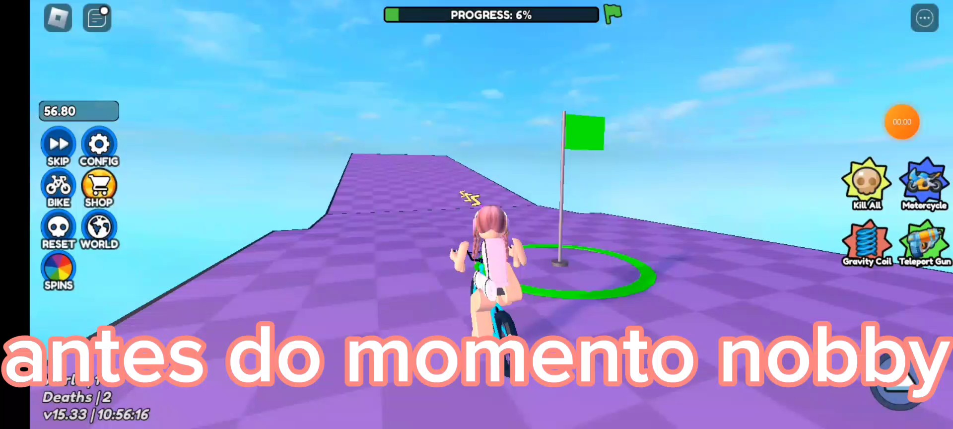 jogando joguinho de 