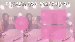 Pink YouTube Outro