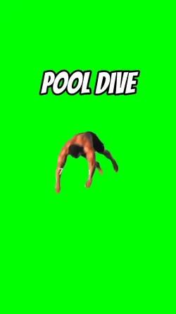 Pool dive