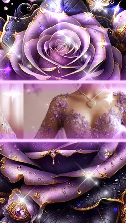 Purple rose