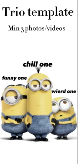 Trio template😁