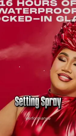 Setting spray