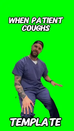 When patient coughs