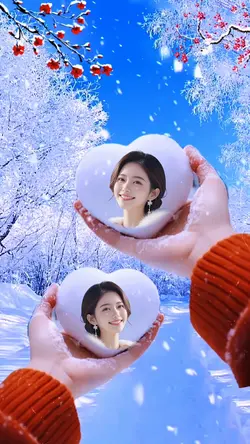 Snow scene