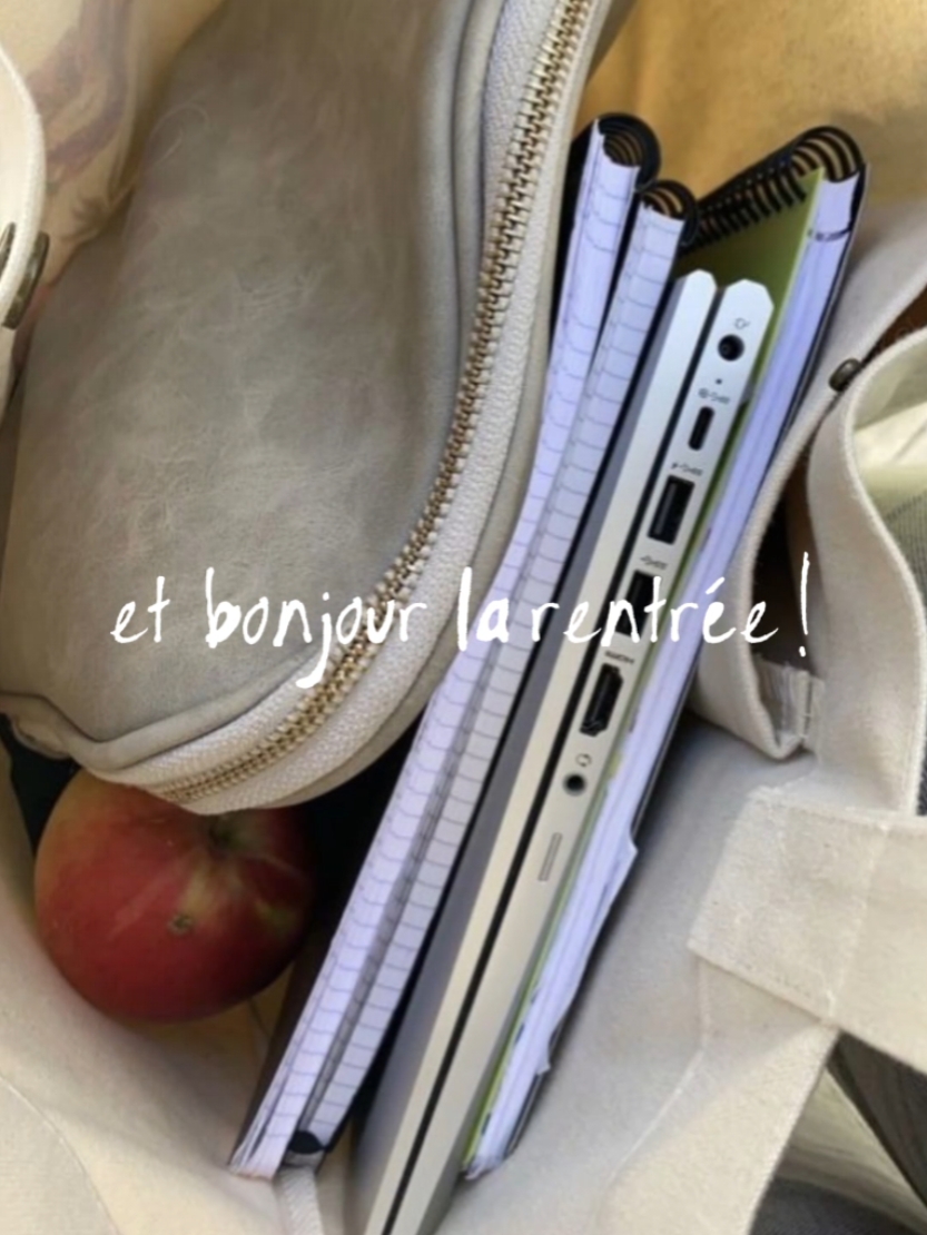 bonjour la rentrée !