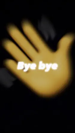 Bye bye😰🐺👍