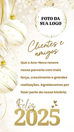 CARTÃO DE ANO NOVO 