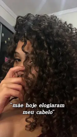 mãe hj me elogiaram