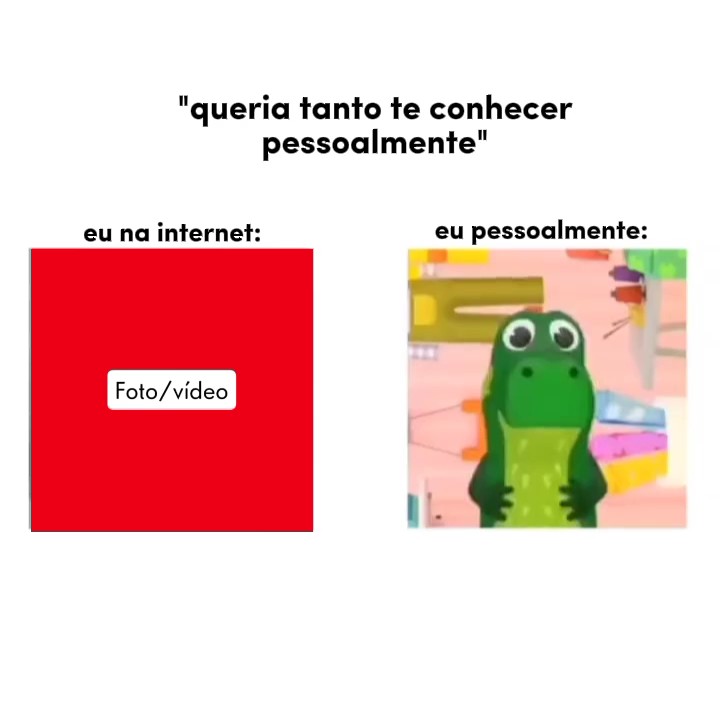 queria te conhecer 