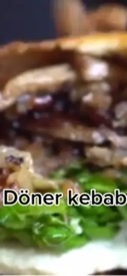 Doner kebab nacho