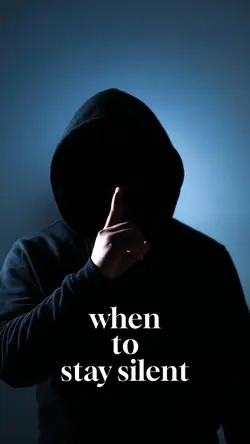 Stay silent 
